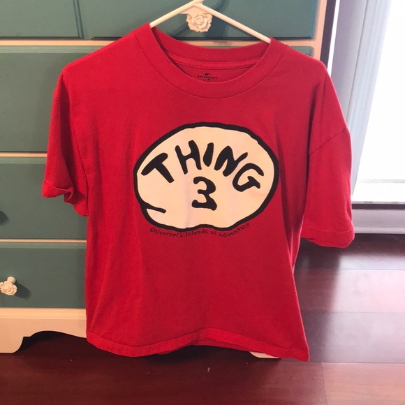 thing 3 shirt universal studios
